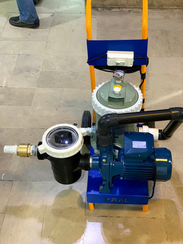 جارو استخری با فیلتر کارتریجی درجه3